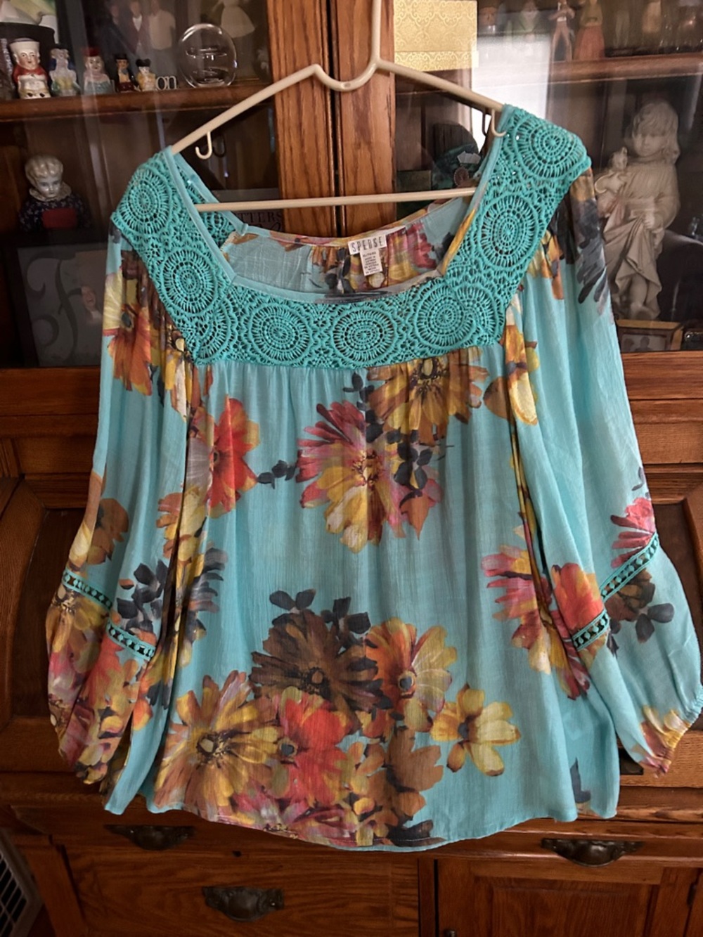 Very comfortable summer top, light and flowing